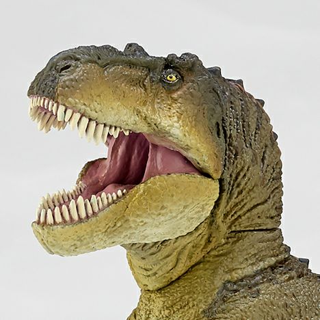ソフビトイボックス　ティラノサウルス(スモークグリーン)