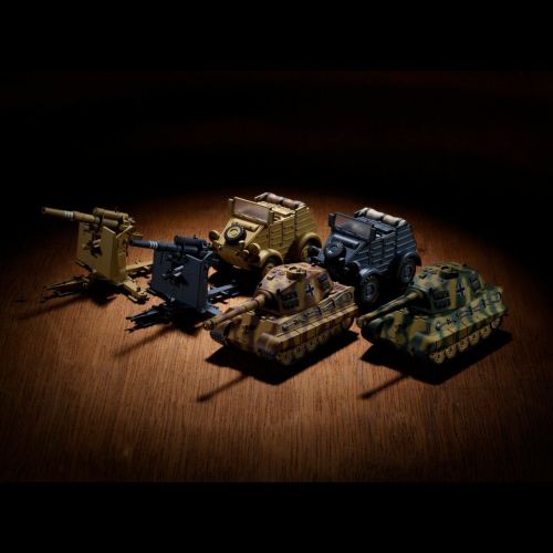 miniQ ワールドタンクデフォルメ10 ドイツ機甲師団編Vol.3(1BOX6個入り)
